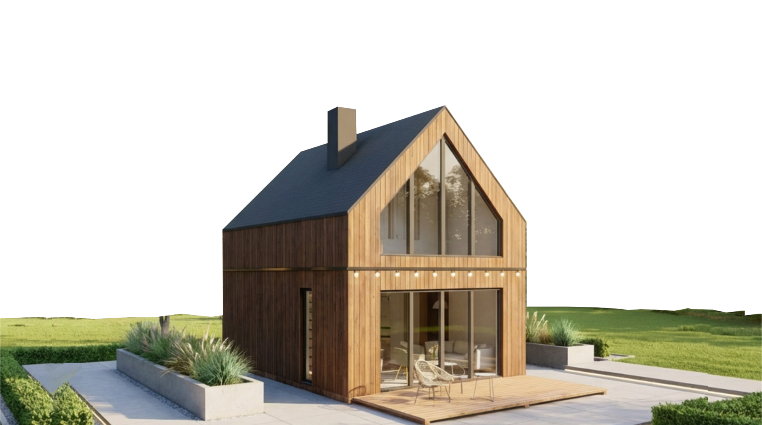 Projekt domu za miastem