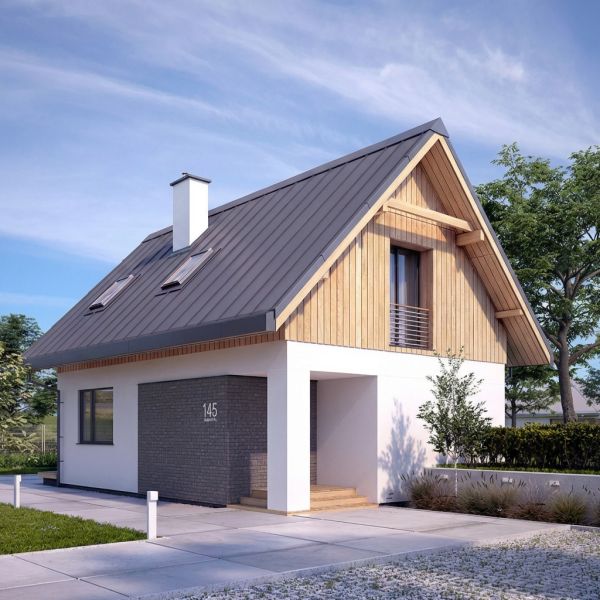 Projekt domu małego