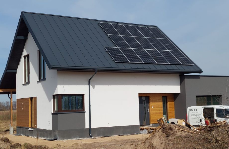 Dom z poddaszem w Pasynkach