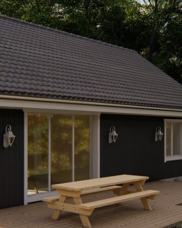 Norweskie domy drewniane – pięknie i przytulnie