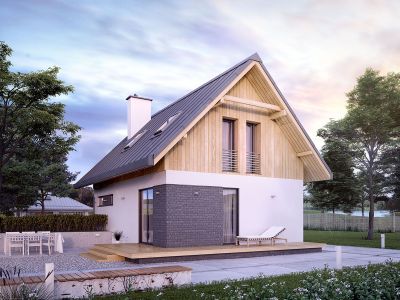 Projekt domu małego